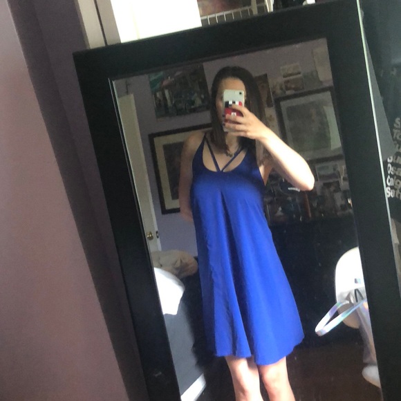 Pretty blue cocktail dress - Picture 1 of 2